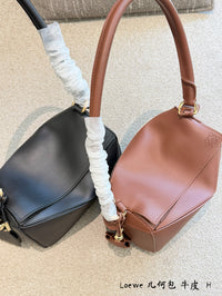 Medium Leather Shoulder Bag