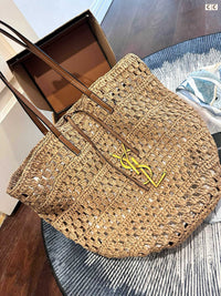 Raffia Tote Bag