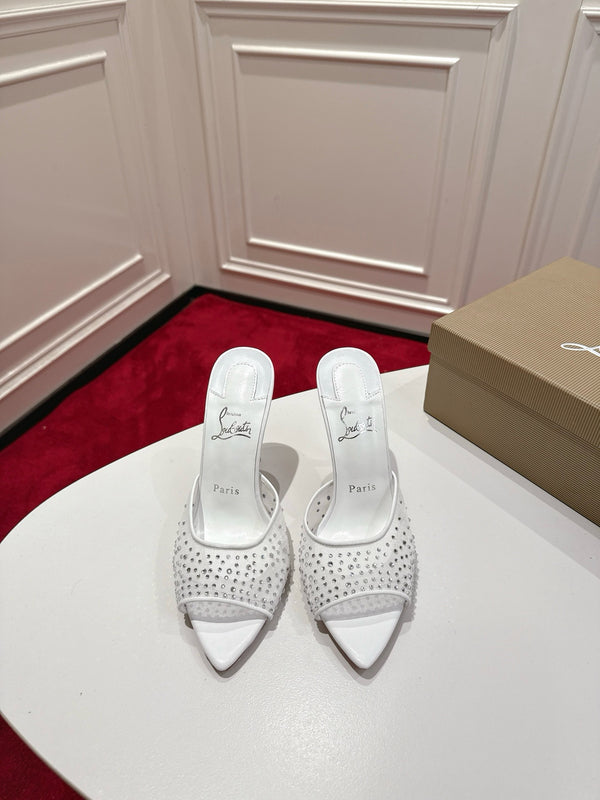 Miss Z Embellished Mules 10cm