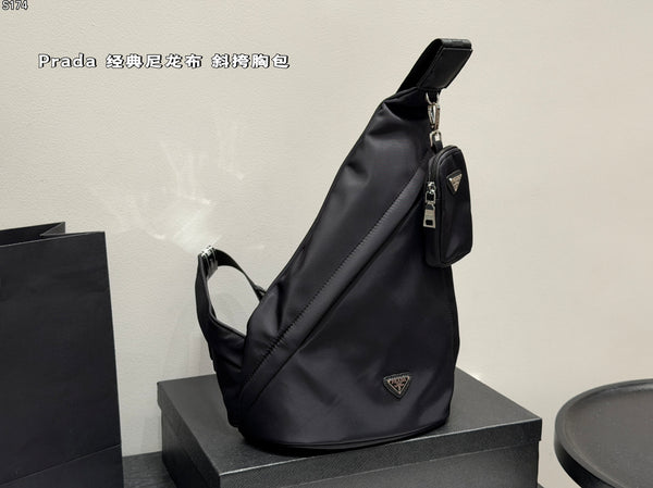 Nylon Sling Chest Bag