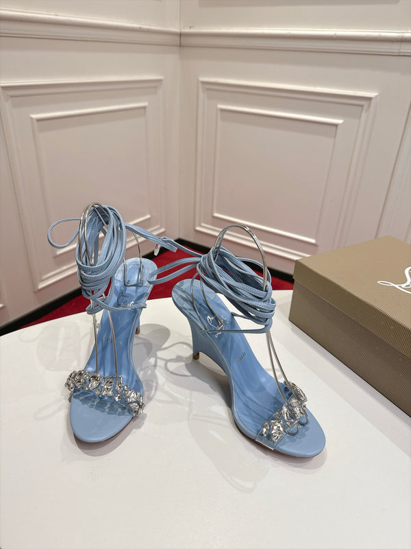 Fanny Jolly Embellished Leather Sandals