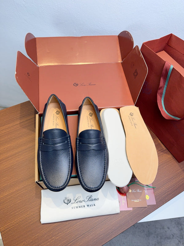 Leather Summer Walk Loafers