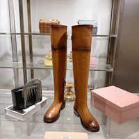Leather Tall Riding Boots