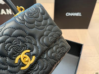 Top Handle Camellia Bag