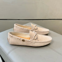 Suede Driver Loafers