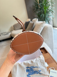 Mini Check Bucket Bag