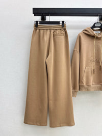 Andrea Logo Embroidered Drawstring Hoodie Set
