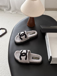 26K Plush Slide Sandals