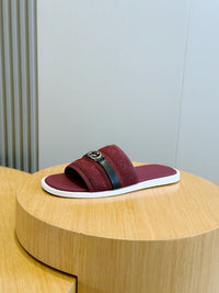 Monogram Slide Sandals