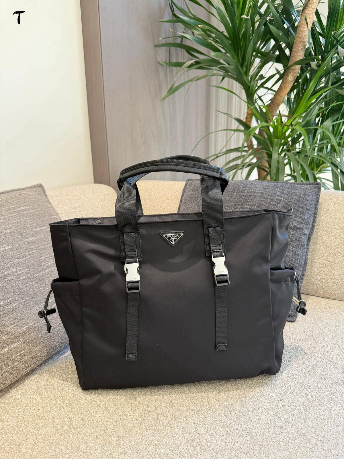 Nylon Tote Bag