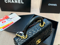 Top Handle Camellia Bag