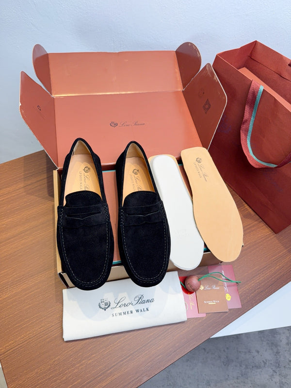 Suede Summer Walk Loafers