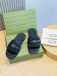 Monogram Slide Sandals