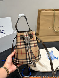 Check Bucket Bag