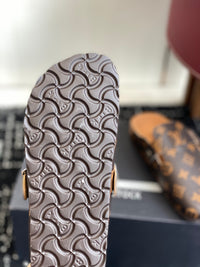 Monogram Suede Clogs