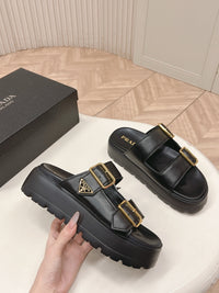Platform Flat Sandals