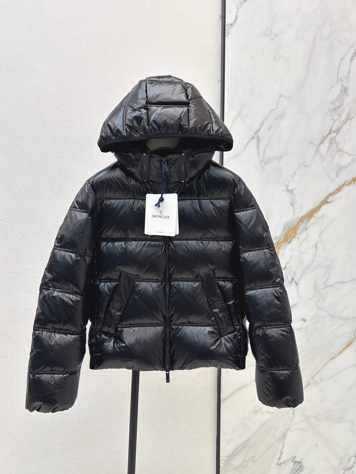 26S Hooded Short Down Jacket