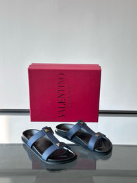 Garavani VLogo Calf Leather Slides