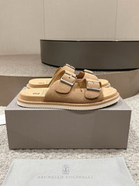 Suede Sandals