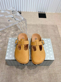 Paris Chunky Suede Clogs