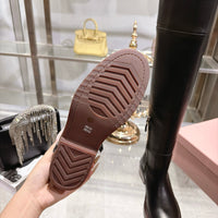Leather Tall Riding Boots