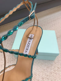 Tequila Embellished Leather Sandals