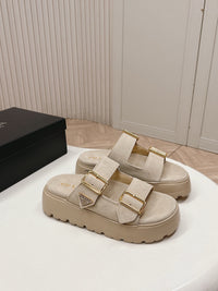 Platform Flat Sandals