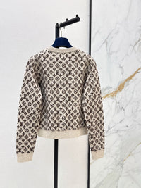 26S Brushed Monogram Cardigan