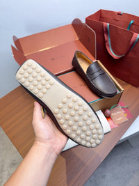 Leather Summer Walk Loafers