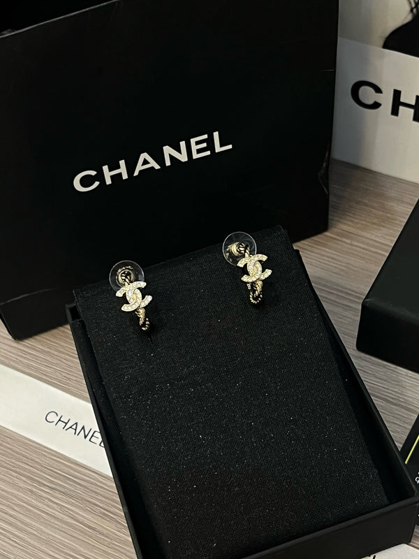 Logo Hoop Earrings