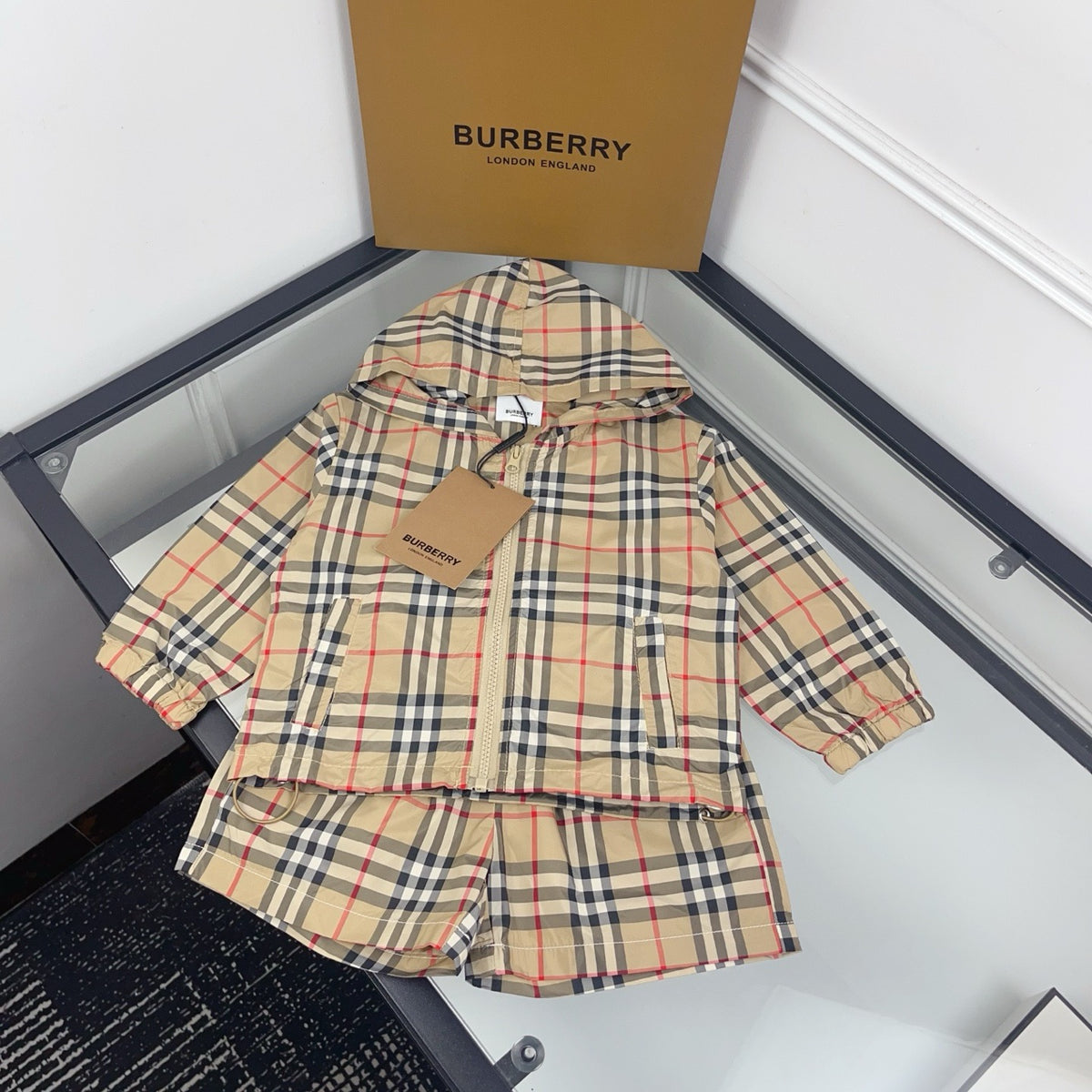 Windbreaker & Shorts Set