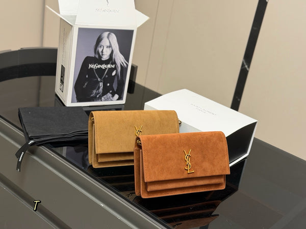 Kate Suede Shoulder Bag