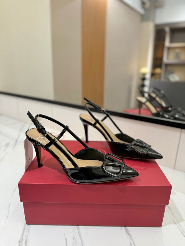 Garavani VLogo Patent Leather Pumps 8cm