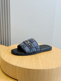 Monogram Slide Sandals