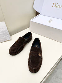 Suede Loafers