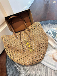 Raffia Tote Bag
