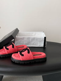 26K Plush Slide Sandals