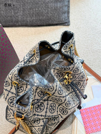 T Monogram Bucket Bag