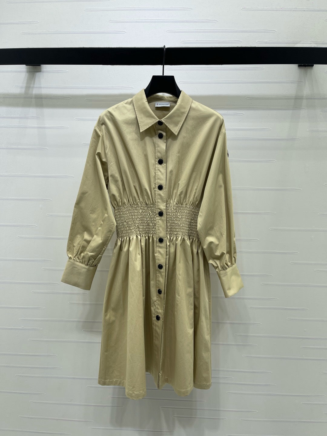 Cotton Nylon Shirt Dress