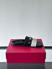 Garavani VLogo Calf Leather Slides