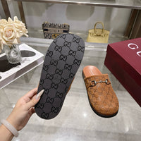 26S Horsebit Suede Mules