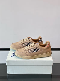 Terrace Leather Check Sneakers