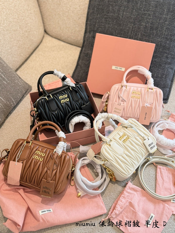 Matelassé Nappa Leather Arcadie Bag