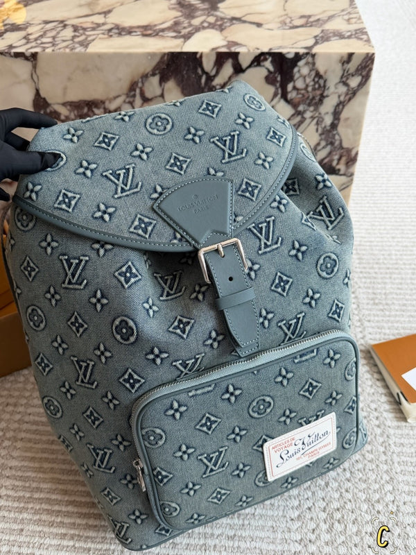 Denim Montsouris Backpack