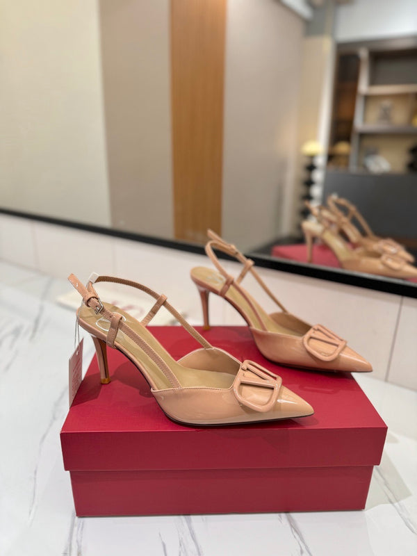 Garavani VLogo Patent Leather Pumps 8cm
