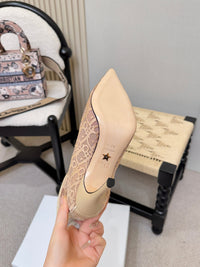 Embroidered Mesh Ankle Boots