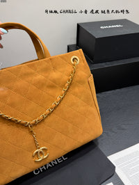 Suede Tote Bag