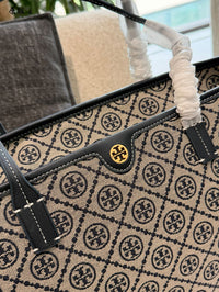 T Monogram Small Zip Tote