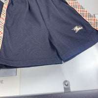Check T-Shirt & Shorts Set