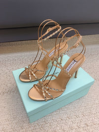 Tequila Embellished Leather Sandals